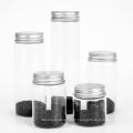 Wholesale Mini High Borosilicate Glass Tube Vial Clear Drifting Bottle Flat Bottom Glass Test Tube Bottle With Aluminum cap